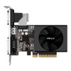 PNY GEFORCE GT 710 2GB SINGLE FAN GRAPHICS CARD PNY-GT710-2GB-V2 - Black
