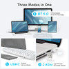 RK ROYAL KLUDGE RK89 85% Triple Mode BT5.0/2.4G/USB-C Hot Swappable Blue Switch RK ROYAL KLUDGE RK89 85% Triple Mode BT5.0/2.4G/USB-C Hot Swappable Blue Switch