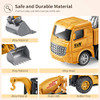 Geyiie Construction Vehicles Truck Toys Construction Trucks Die Cast Alloy Truck