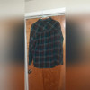 LEGENDARY WHITETAILS THE ORIGINAL BUCKCAMP FLANNEL - MEN L - PLAID SMOKY MOUTAIN New