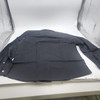 JAMES TAILOR BLACK SLIM LONG SLEEVE DRESS SHIRTS FOR MEN - SIZE: MEN M - BLACK New