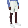 MEN'S IZOD SALTWATER STRETCH CHINO SHORTS - SIZE: MEN 32 - SILVER BIRCH New