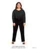 Levi's Women's 724 High Rise Straight Jeans Size 2M 26x32 Black New