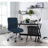 Realspace X-Cross 48"W Computer Desk With File Cabinet 784526 Black