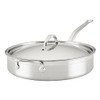 HESTAN PROBOND CLAD TITUM® STAINLESS STEEL 5-QUART COVERED SAUTE PAN - SILVER