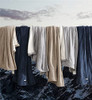 SHABBY CHIC PERFECT FIT SOFT HEAT HEATED THROW BLANKET - INDIGO
