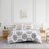 SOUTHSHORE FINE LIVING INC. OVERSIZED DUVET COVER INFINITY GRAY RM138098