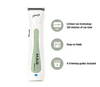 WAHL STERLING BASIL MAG LI CORDLESS TRIMMER - WHITE/GREEN