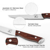 imarku Steak Knives Set, 6 Pieces, Premium Stainless Steel, Chef Knife, Silver