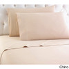 Shavel Home Products Micro Flannel Printed Sheet Set Queen Chino
