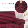 NICEEC Love Seat Slipcover Red Love Seat Cover 1 Piece Easy Fitted Sofa Couch