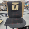 KIVAGURU LEATHER SEAT COVERS PREMIUM FAUX CAR SEAT COVERS PROTECTORS - BLACK/RED