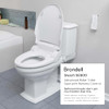 BRONDELL SWASH SE600 BIDET TOILET SEAT FITS ROUND TOILETS - WHITE