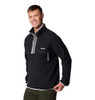 COLUMBIA MEN'S HELVETIA II HALF SNAP FLEECE - SIZE: MEN XL - BLACK New