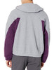 MARMOT Men's Super Aros Fleece Hoody Jacket, Sleet/Purple Fig, Small New MARMOT Men's Super Aros Fleece Hoody Jacket, Sleet/Purple Fig, Small New