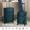 U.S. TRAVELER AVIRON BAY EXPANDABLE SOFTSIDE CARRY-ON 22-INCH - PURPLE New