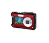 MINOLTA 48MP 4K ULTRA HD DUAL SCREEN WATERPROOF DIGITAL CAMERA RED - MN60WP