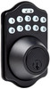 Amazon Basics Electronic Keypad Deadbolt Door Lock Touch-Control 1-Pack - Black