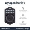 Amazon Basics Electronic Keypad Deadbolt Door Lock Touch-Control 1-Pack - Black