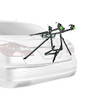 ALLEN SPORTS DELUXE 2-BIKE TRUNK MOUNT RACK - BLACK - GREEN/ BLACK
