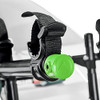 ALLEN SPORTS DELUXE 2-BIKE TRUNK MOUNT RACK - BLACK - GREEN/ BLACK