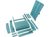 QOMOTOP FOLDABLE ADIRONDACK CHAIR - BLUE