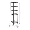 HONEY-CAN-DO 5-TIER GARAGE STORAGE SHELVING UNIT SHF-09841 BLACK - BLACK