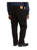04505-0260 LEVI'S MEN'S 505 REGULAR FIT JEANS 46X 34L - BLACK New
