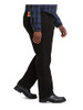04505-0260 LEVI'S MEN'S 505 REGULAR FIT JEANS 46X 34L - BLACK New