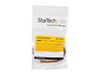 StarTech.com SATAPOWADPL 6 in. 4 Pin Molex to Left Angle SATA Power Cable
