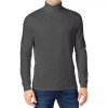 GALAXY BY HARVIC MEN'S LONG SLEEVE TURTLE NECK T-SHIRT - SIZE XL - CHARCOAL New