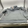 RUDOLPH MEN'S SWEATER WITH FULL ZIP - SIZE: MEN XL - GRAY New