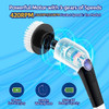 Keimi Electric Spin Scrubber Cordless Shower Cleaning Brush ANS-8051A - Black