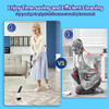 Keimi Electric Spin Scrubber Cordless Shower Cleaning Brush ANS-8051A - Black