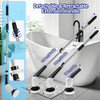 Keimi Electric Spin Scrubber Cordless Shower Cleaning Brush ANS-8051A - Black