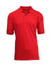 GALAXY BY HARVIC MENS POLO PIQUE SHIRT SIZE 2XL RED MPQ-54RD New