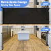BETERTEK 42" TALL X 115" WIDE BABY GATES INDOOR EXTRA LONG BABY GATES - BLACK