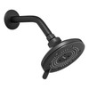 BRONDELL NEBIA HIGH PRESSURE SHOWER HEAD YUBA NE80 FIXED - MATTE BLACK