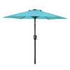 Simple Deluxe 7.5ft Patio Umbrella Outdoor Table Market Yard Umbrella -Turquoise