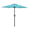Simple Deluxe 7.5ft Patio Umbrella Outdoor Table Market Yard Umbrella -Turquoise