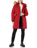CANADA WEATHER GEAR WOMEN'S HEAVYWEIGHT LONG PARKA JACKET SIZE S RED New