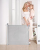 Likzest Retractable Baby Gate Mesh Baby and Pet Gate 33" Tall SH20.006DC - Gray New