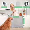 Likzest Retractable Baby Gate Mesh Baby and Pet Gate 33" Tall SH20.006DC - Gray New