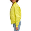 LEVI'S WOMENS RELAXED BOMBER JACKET SIZE: WOMEN L - YELLOW/GREEN SHEEN New