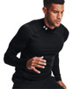 1366066 Under Armour Men's ColdGear Fitted Mock Black M New