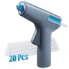 TILSWALL CORDLESS HOT GLUE GUN RAPID 15S PREHEATING 2200MAH W104 - GRAY