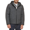 LEVI'S MEN'S SOFT SHELL HOODED STORM COAT - SIZE: MEN L - GRAPHITE New