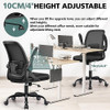 Office Chair Ergonomic Desk Chairs with Lumbar Comfort Breathable 4'',  WR189