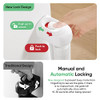 LIKZEST RETRACTABLE BABY GATE MESH BABY PET GATE SH20.006DC - WHITE New