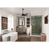 HUNTER SEAROW OUTDOOR WITH LED LIGHT 54 INCH CC55086-A - MATTE BLACK